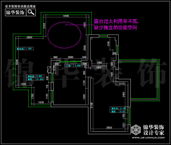 中電頤和家園160平米 戶(hù)型