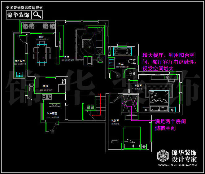 中電頤和家園160平米 戶(hù)型